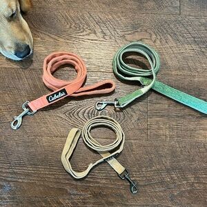 Dog Leashes (2) TAN ONE NOT AVAILABLE